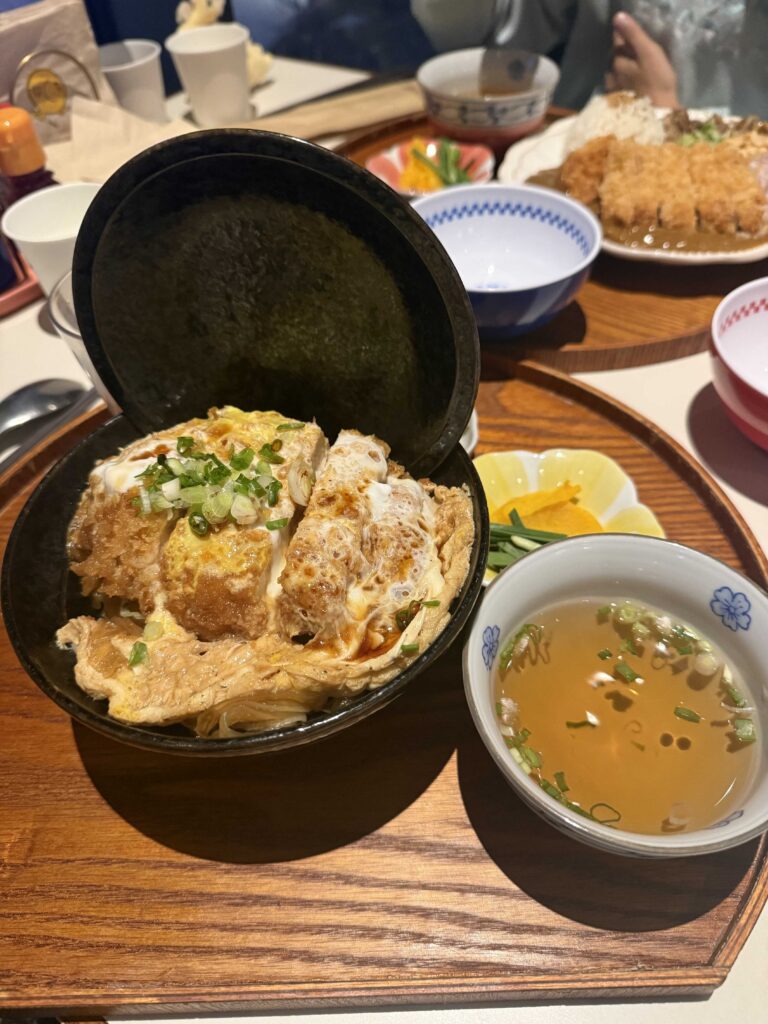 Katsudon bowl YONEZ Hanam Japanese restaurant