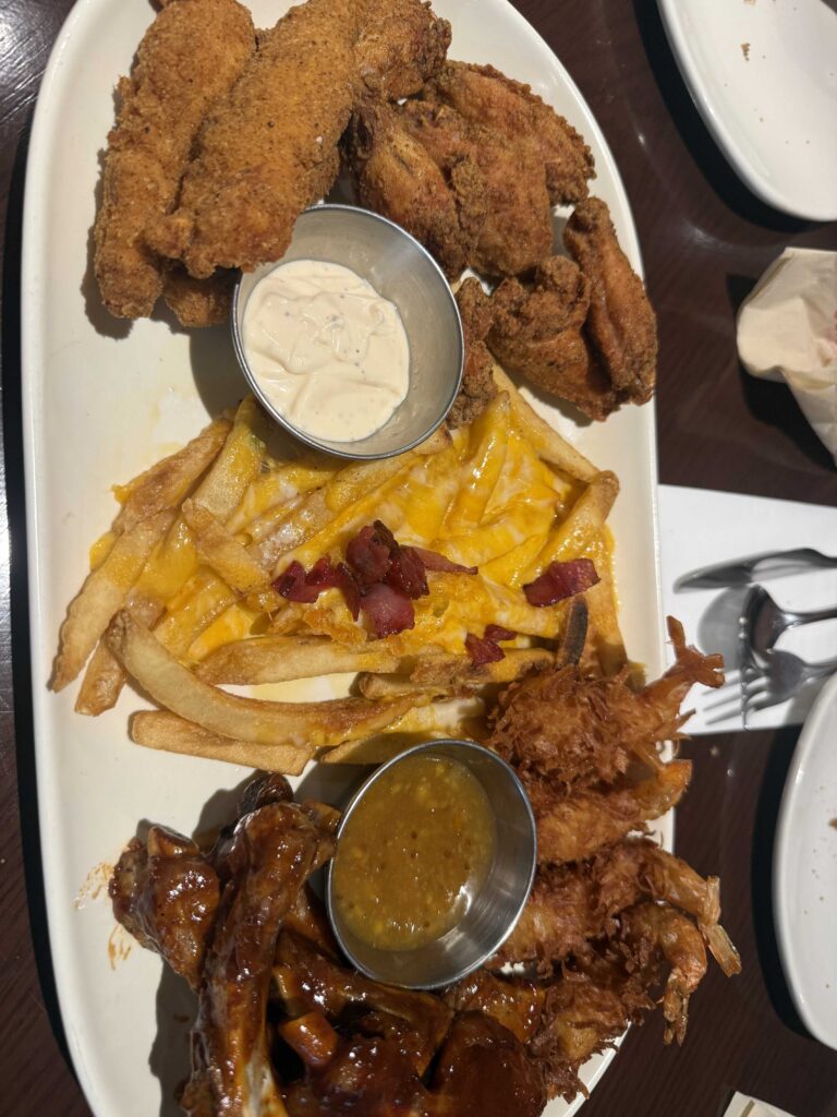 Pork rib pasta final shot at Outback Steakhouse Jamsil Seoul