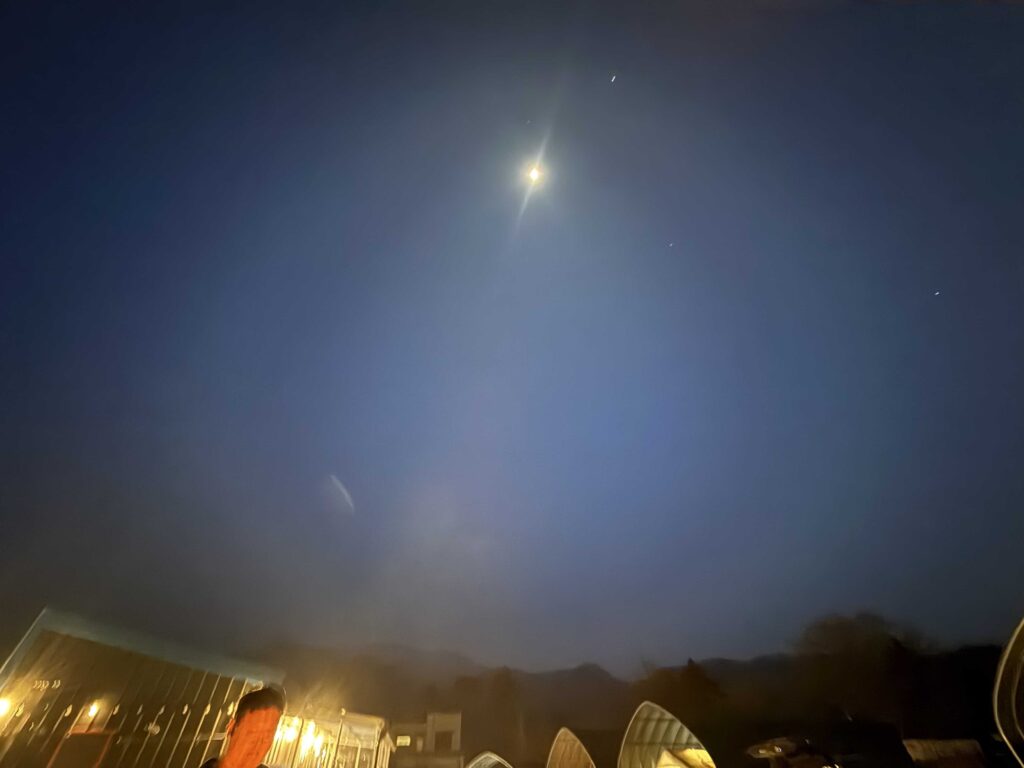 Grilled chicken and meat BBQ outdoors