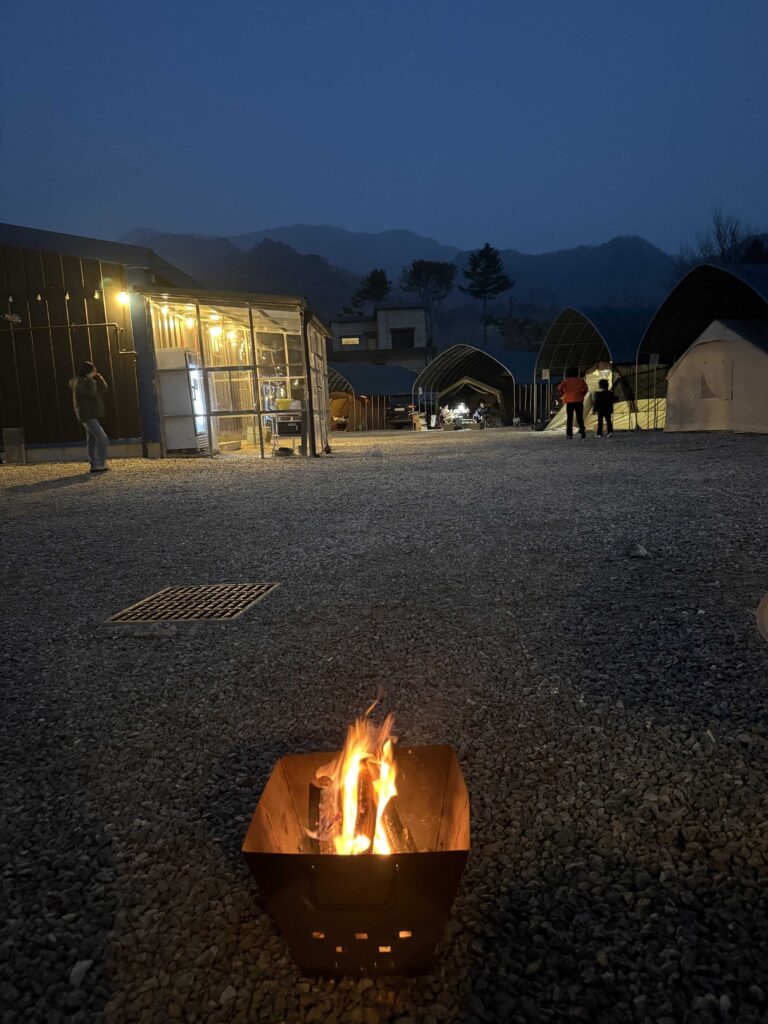 Natural stream with clear water perfect for kids to play
