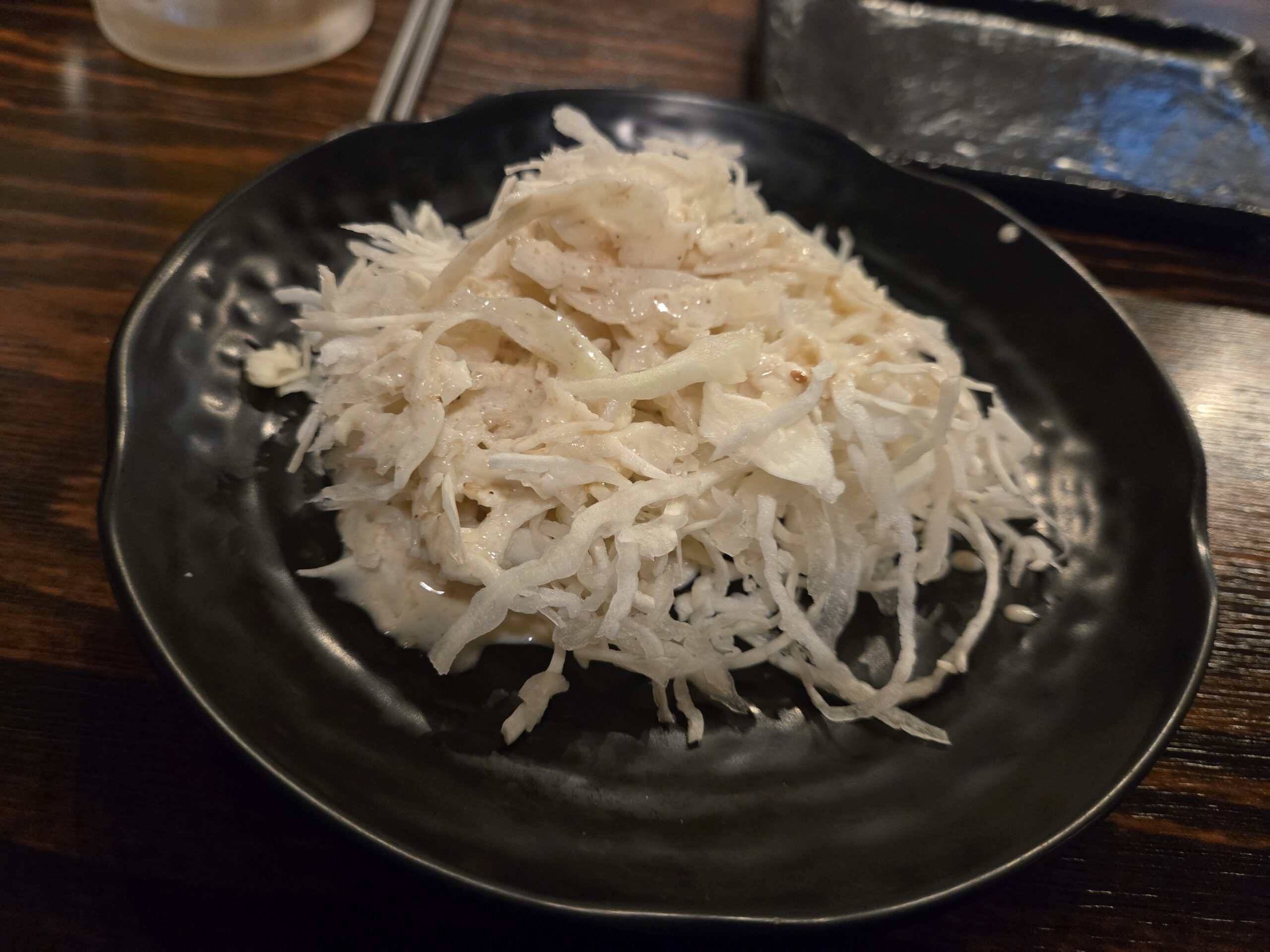 Tunatori Konkuk shredded white cabbage banchan light dressing